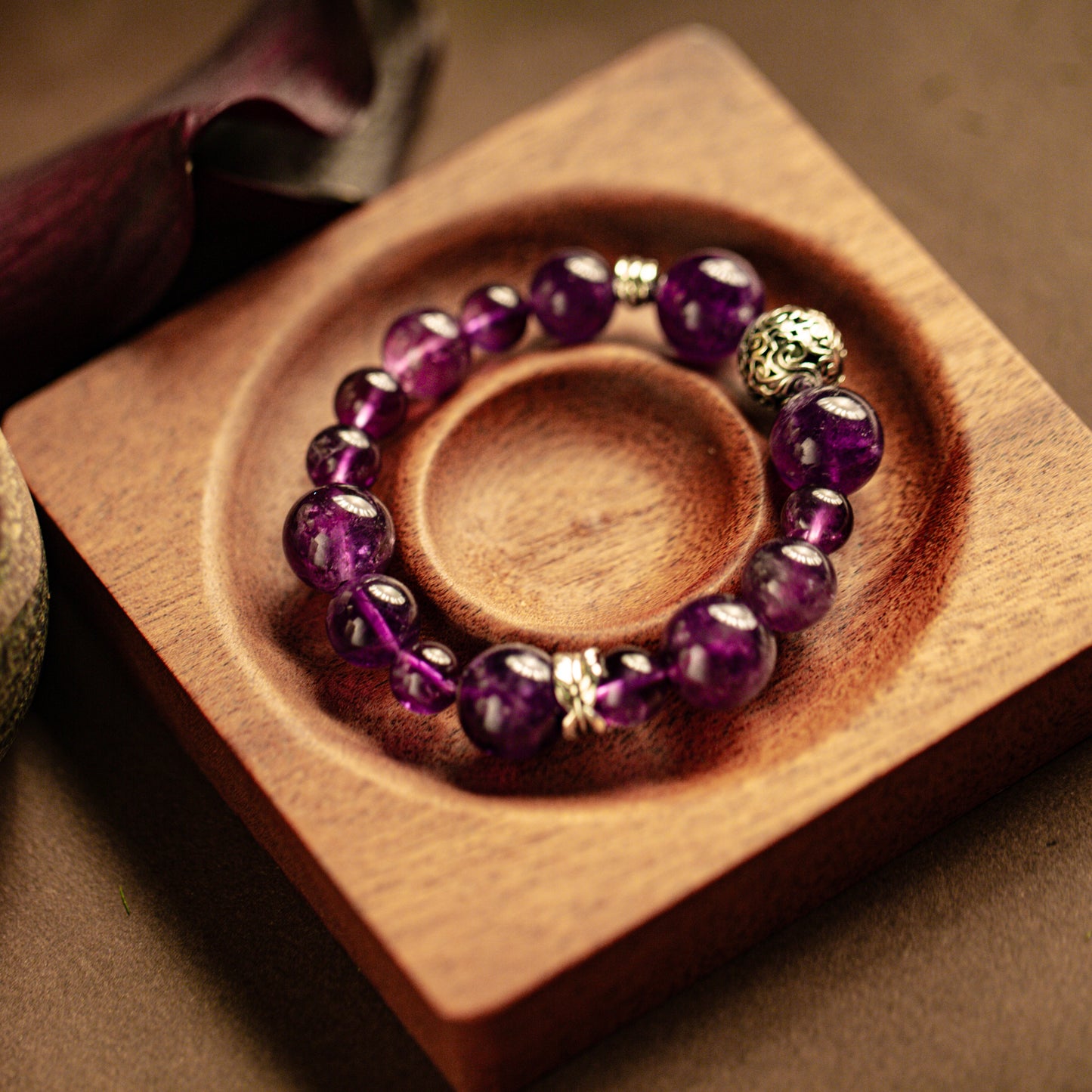 【LUCKYORE-A25020】Amethyst High Energy Bracelet