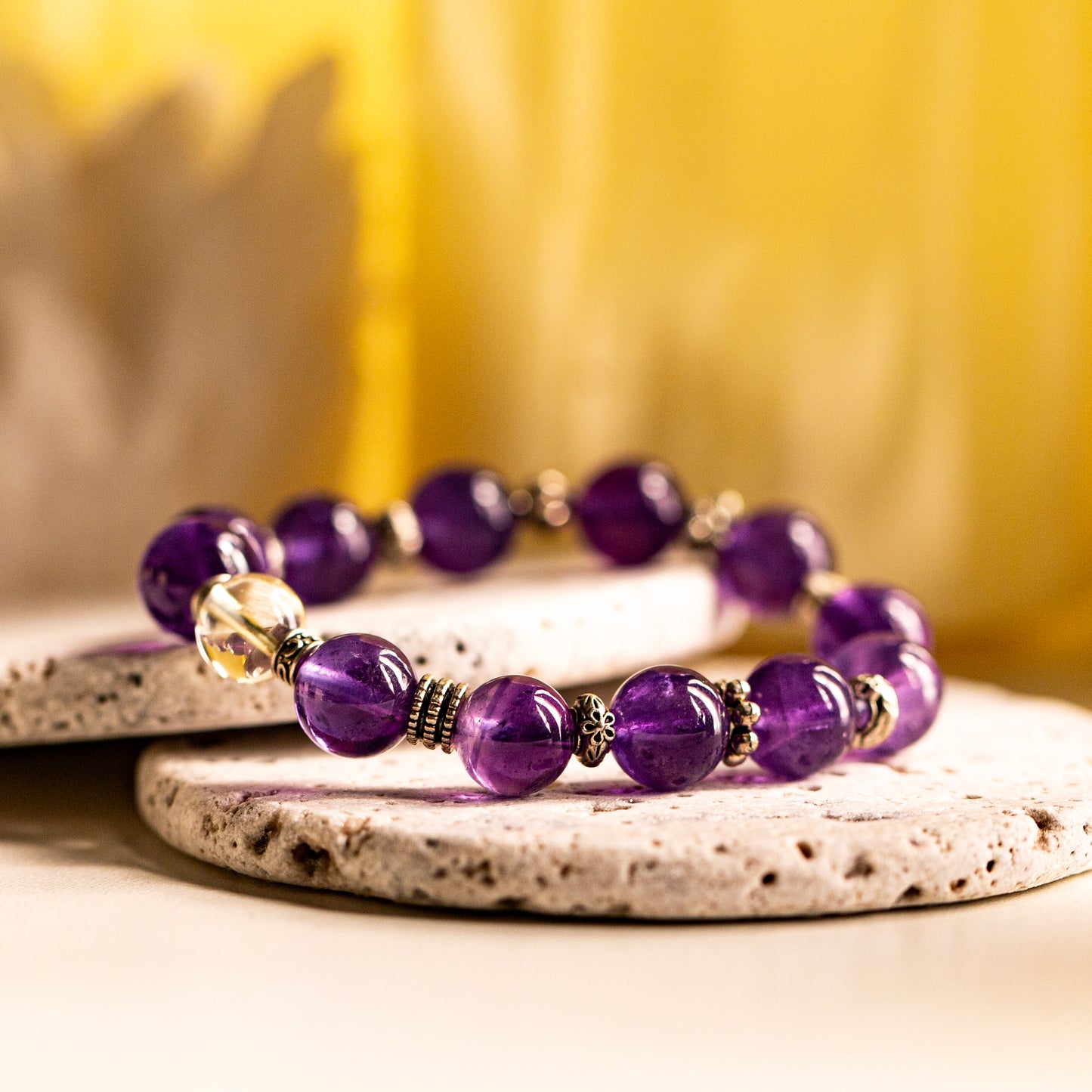【LUCKYORE-A25012】Natural Amethyst Bracelet