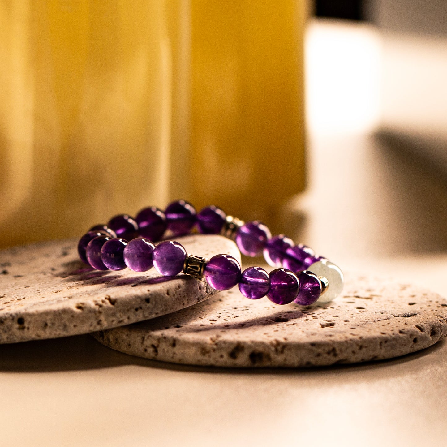 【LUCKYORE-A25007】Natural Amethyst Bracelet