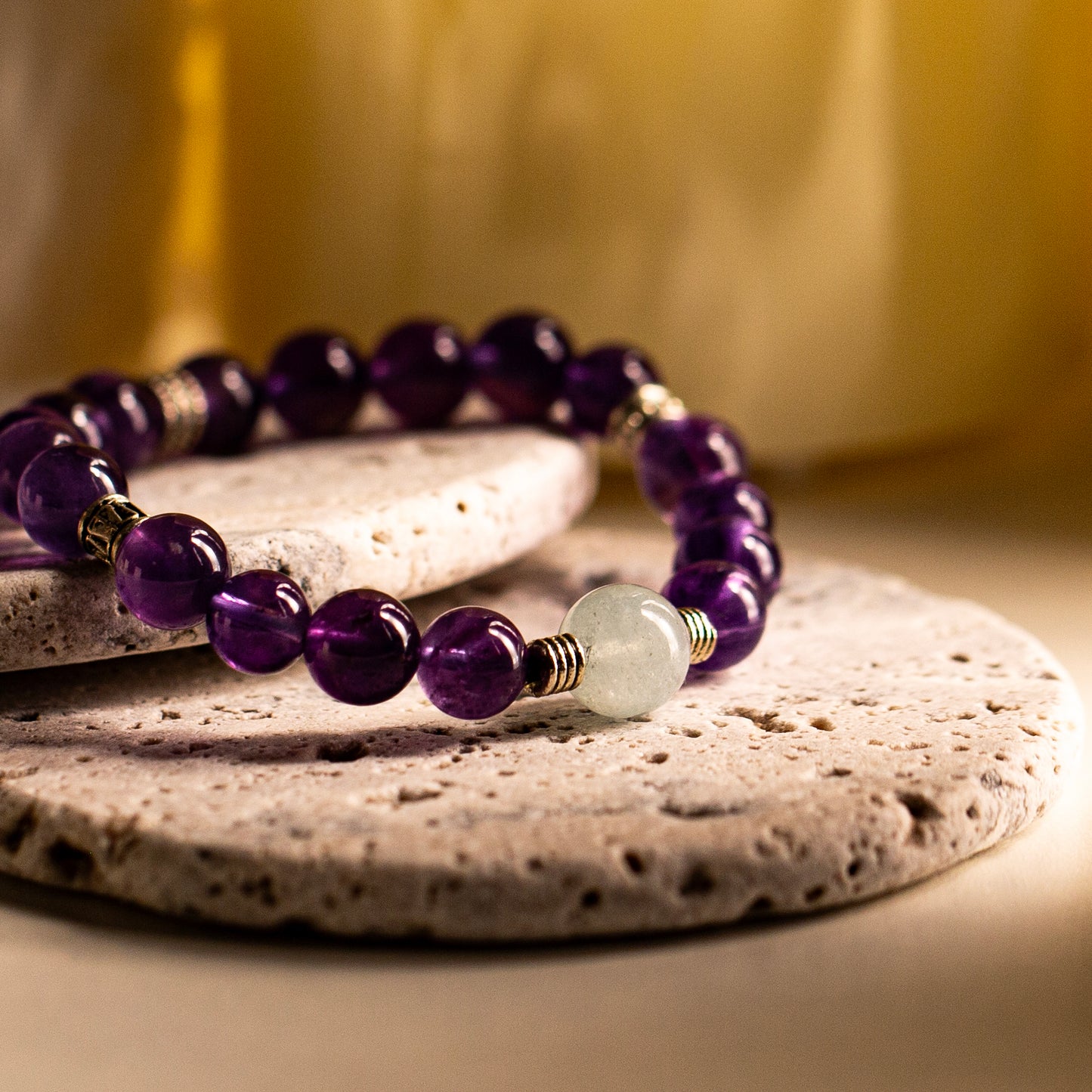 【LUCKYORE-A25007】Natural Amethyst Bracelet