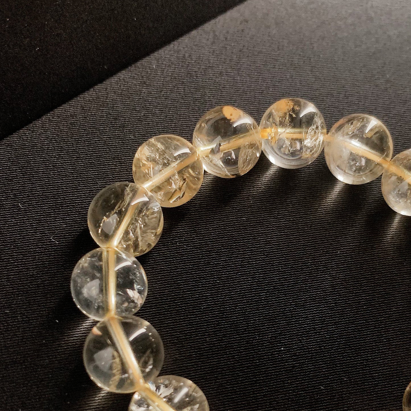 【LUCKYORE-A25010】Wealth Stone - Yellow Crystal Bracelet