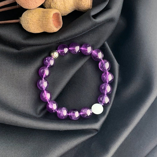 【LUCKYORE-A25013】Natural Amethyst Bracelet