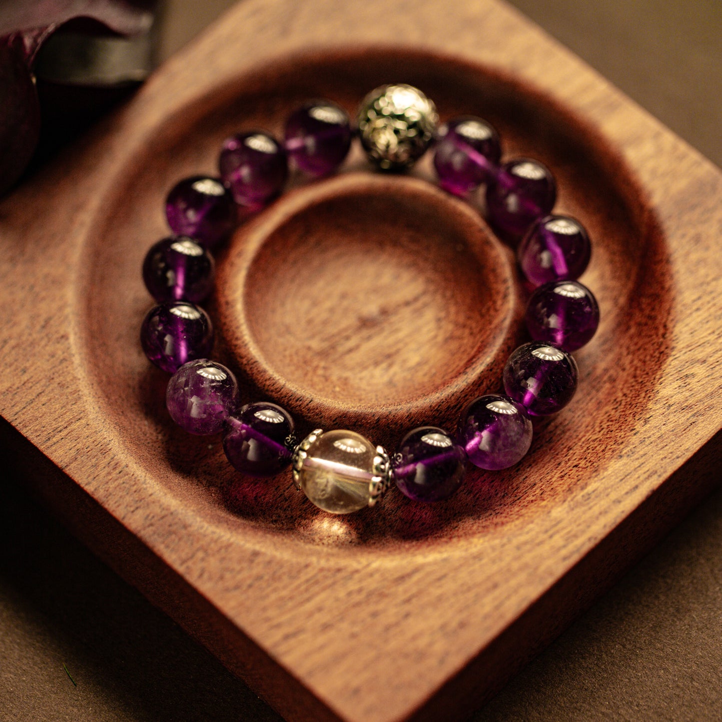 【LUCKYORE-A25020】Amethyst High Energy Bracelet