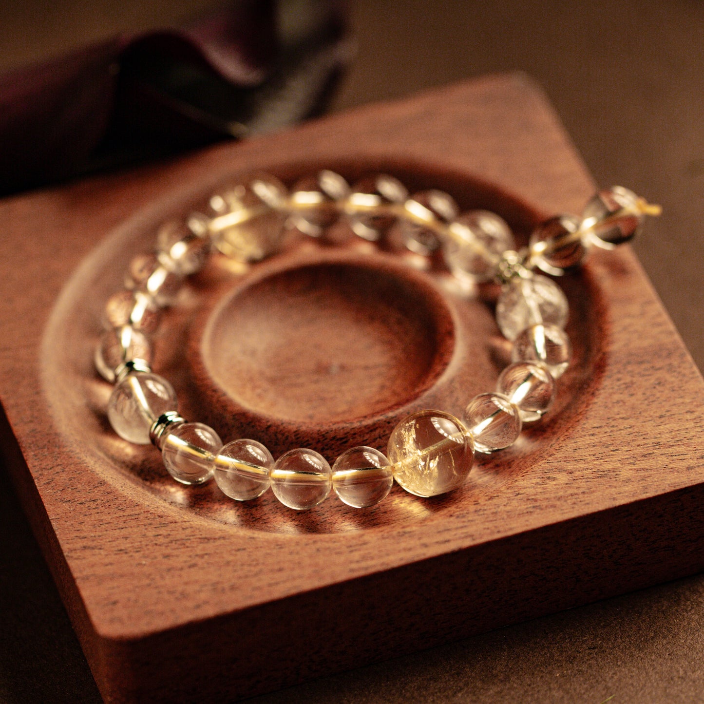 【LUCKYORE-A25021】White crystal high energy bracelet
