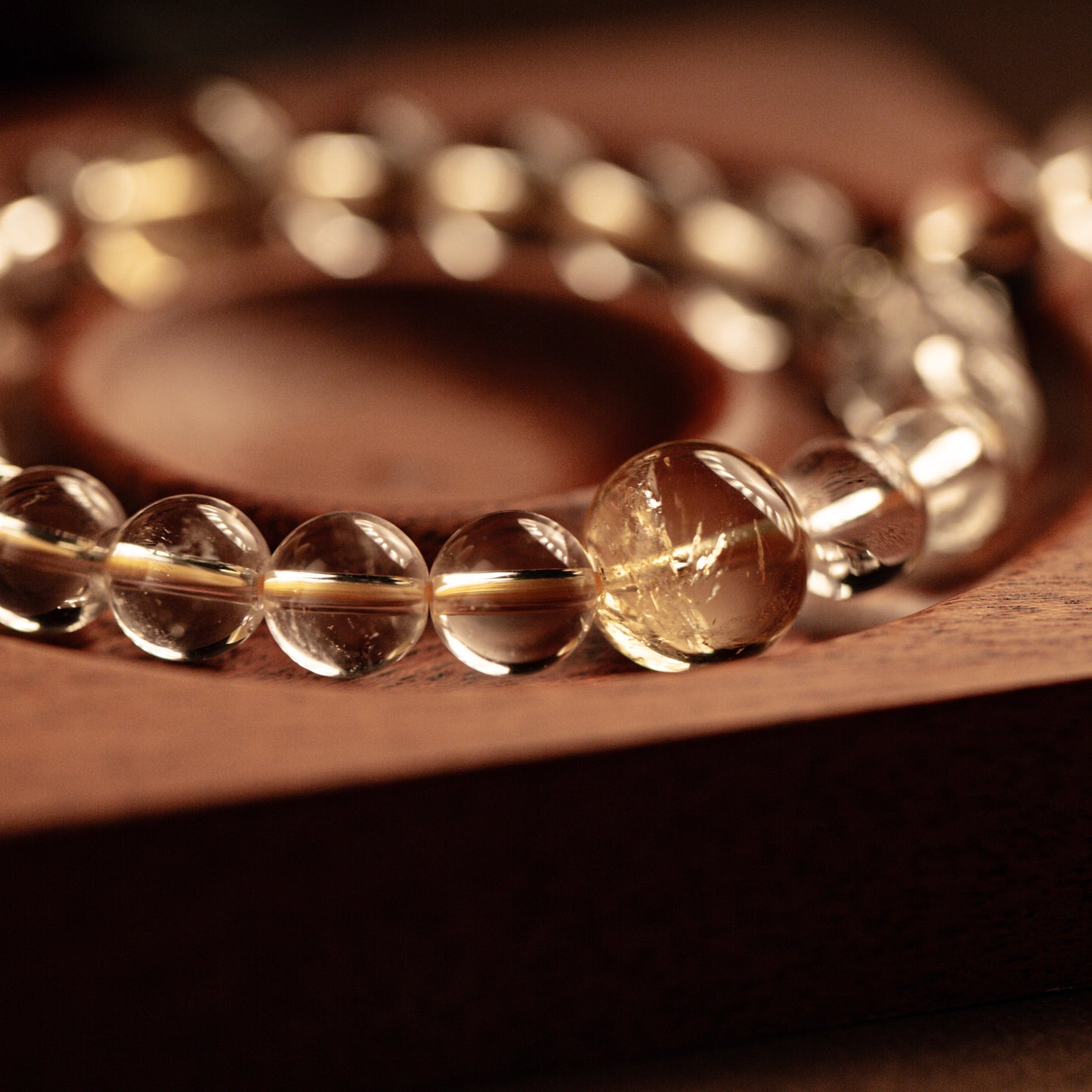 【LUCKYORE-A25021】White crystal high energy bracelet