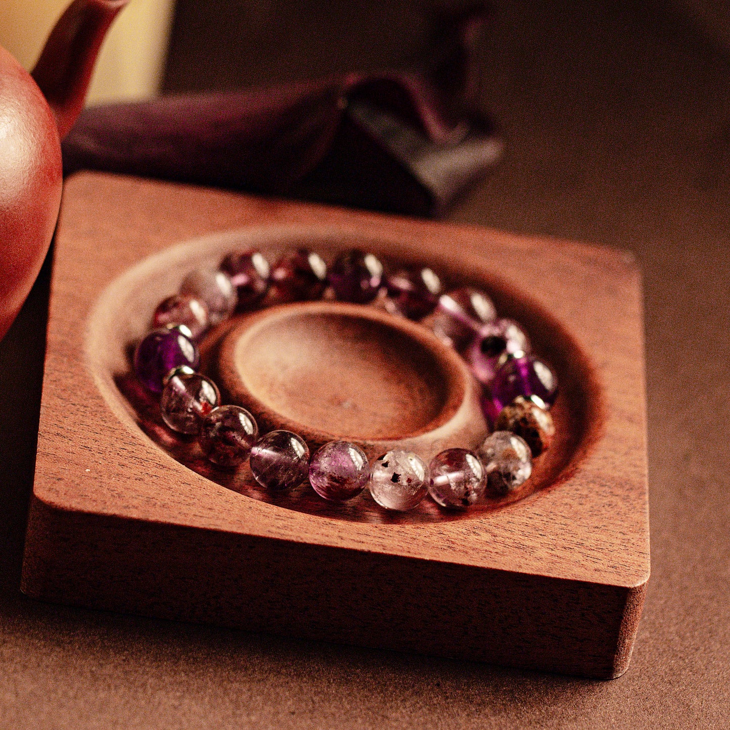 【LUCKYORE-A25025】Super Seven Crystal Energy Bracelet