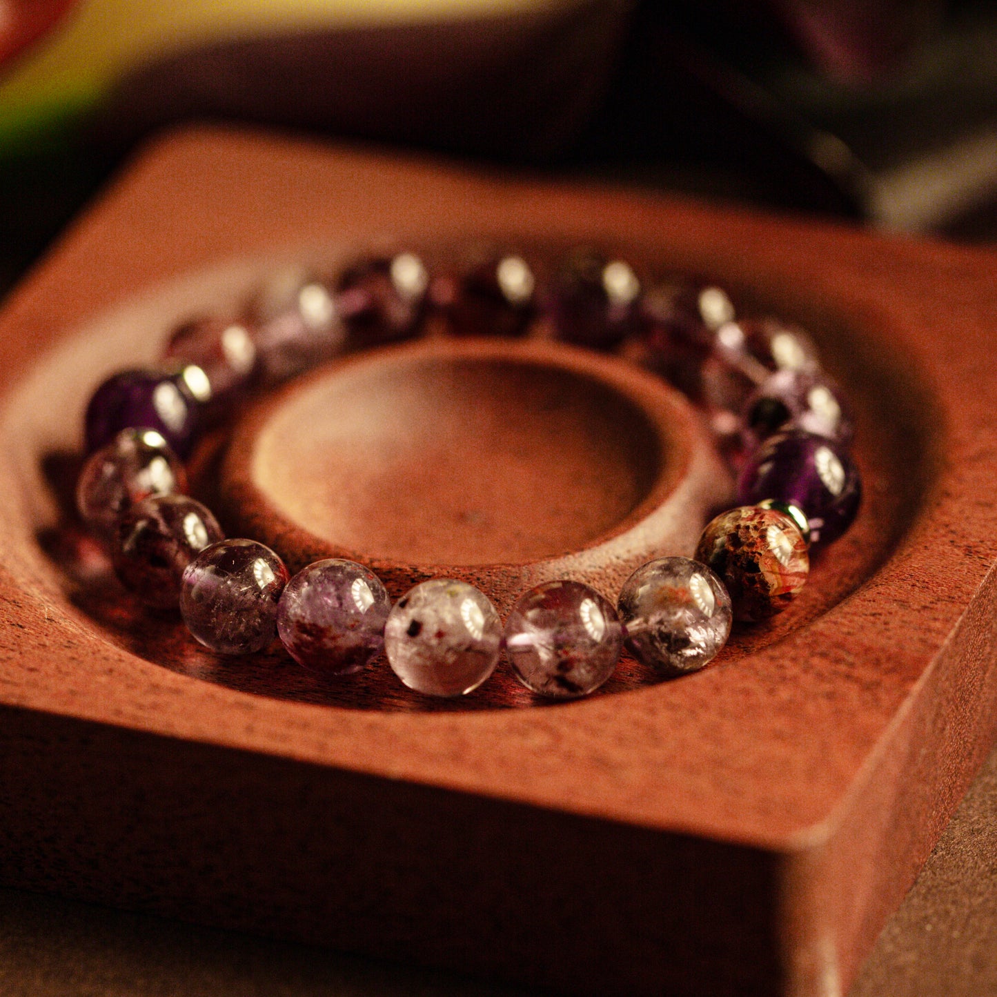 【LUCKYORE-A25025】Super Seven Crystal Energy Bracelet