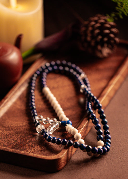 【LUCKYORE-B25001】Lapis Lazuli Rosary | Spiritual Resonance