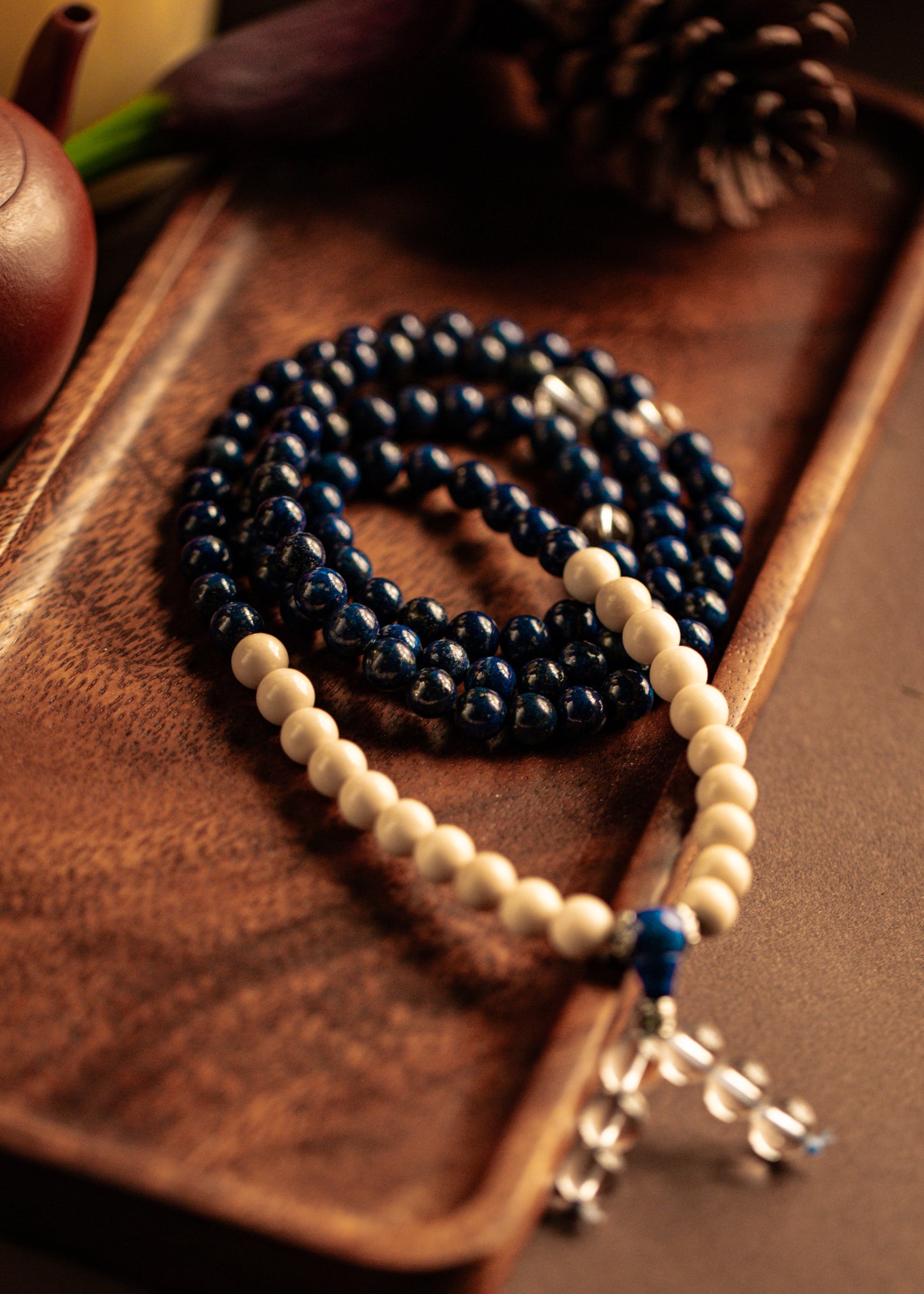 【LUCKYORE-B25001】Lapis Lazuli Rosary | Spiritual Resonance