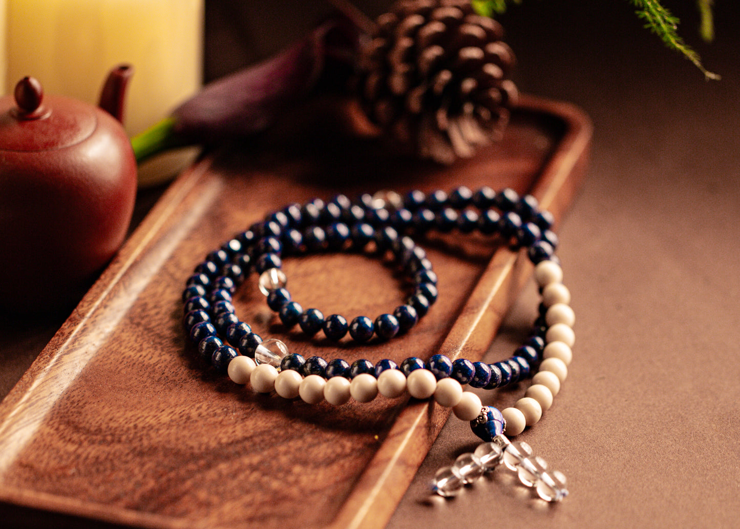 【LUCKYORE-B25001】Lapis Lazuli Rosary | Spiritual Resonance