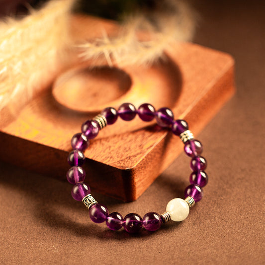 【LUCKYORE-A25007】Natural Amethyst Bracelet