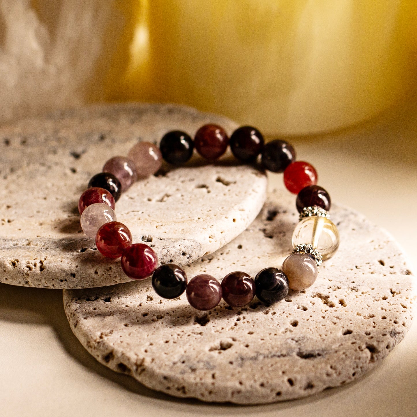 【LUCKYORE-25002】Spinel High-Frequency Energy Bracelet