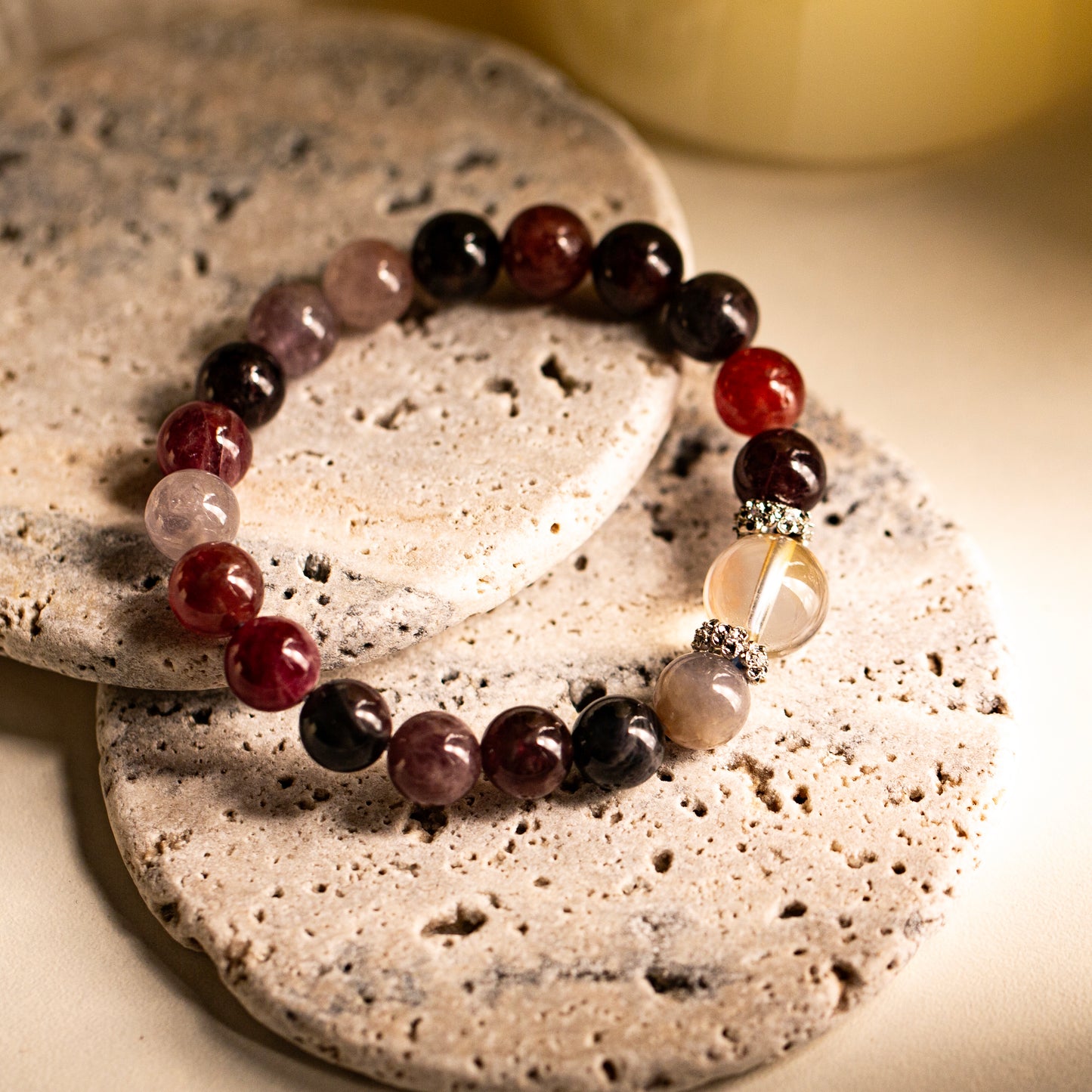 【LUCKYORE-25002】Spinel High-Frequency Energy Bracelet